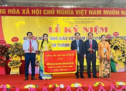 Trường THCS Tiên Phong kỷ niệm 60 năm thành lập