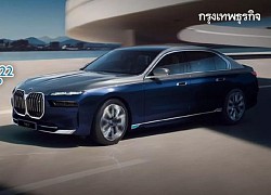 BMW i7 được dùng làm xe chở nguyên thủ tại APEC 2022