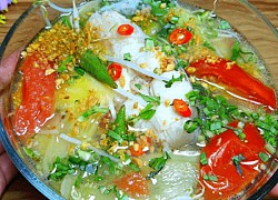 Cách làm canh chua cá hú chua chua, ngọt ngọt thơm ngon