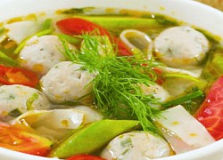 Cách nấu canh riêu chả cá thác lác chua ngọt hấp dẫn