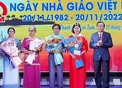 Kon Tum vinh danh, khen thưởng các tập thể và cá nhân cống hiến cho sự nghiệp giáo dục và đào tạo