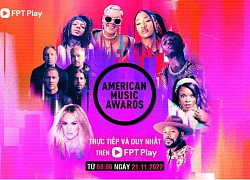 FPT Play trực tiếp độc quyền lễ trao giải American Music Awards 2022 tại Việt Nam