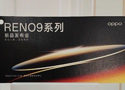 Rò rỉ tin OPPO Reno9 sẽ được ra mắt vào ngày 24/11 tới