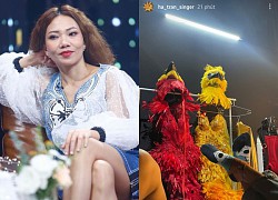 Thêm pha tự hủy của diva Hà Trần trước Chung kết The Masked Singer VN