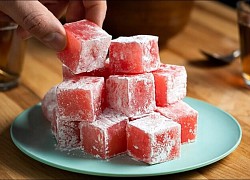 Cách làm kẹo Turkish Delight ngọt lịm, đảm bảo bé nhà thích mê