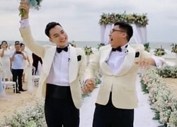 Cận cảnh đám cưới cặp đôi LGBT: Liên tục hét lớn "anh có vợ rồi"