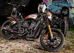 Chiêm ngưỡng Indian Scout Rogue với phiên bản custom bởi Hardnine Choppers