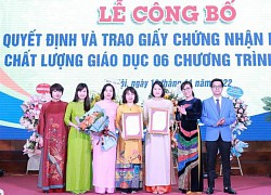 ĐH Thương mại thêm 6 chương trình đào tạo được chứng nhận kiểm định chất lượng