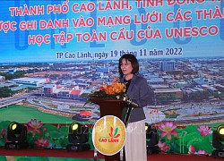 Đồng Tháp: Vinh danh thành phố học tập toàn cầu của UNESCO