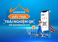 Du khách Việt Nam có thể dùng Sacombank Pay thanh toán QR code tại Thái Lan