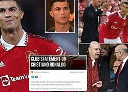 Man United đưa ra tuyên bố thứ 2, bắt đầu các động thái pháp lý để sa thải Ronaldo