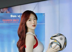 Hot girl 2K cao 1m75, da trắng như tuyết đồng hành Nóng cùng World Cup 2022