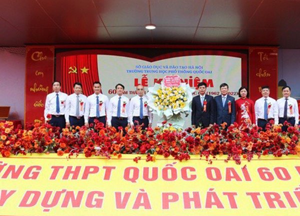 Trường Trung học phổ thông Quốc Oai kỷ niệm 60 năm thành lập