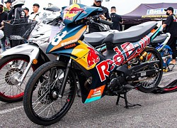 Chi tiết Yamaha Exciter 135 nâng cấp thành xe đua drag