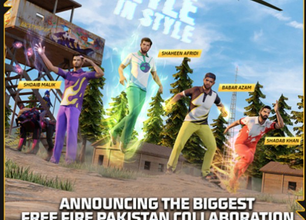 Free Fire hợp tác với các cầu thủ Cricket Pakistan ra mắt sự kiện sau bản cập nhật mới