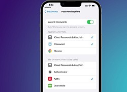 Passkeys thay mật khẩu truyền thống trên iOS 16