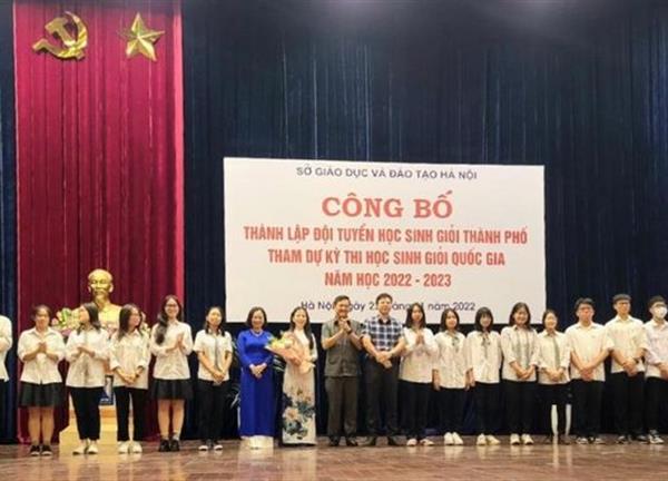 Hà Nội: 12 đội tuyển dự kỳ thi học sinh giỏi quốc gia