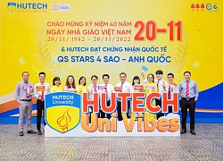 HUTECH được công nhận đạt chuẩn quốc tế QS Stars 4 sao với ưu thế vượt trội về chất lượng giảng dạy và việc làm của sinh viên