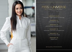 "Miss Universe 2022" công bố lịch trình, Ngọc Châu tăng tốc tập luyện