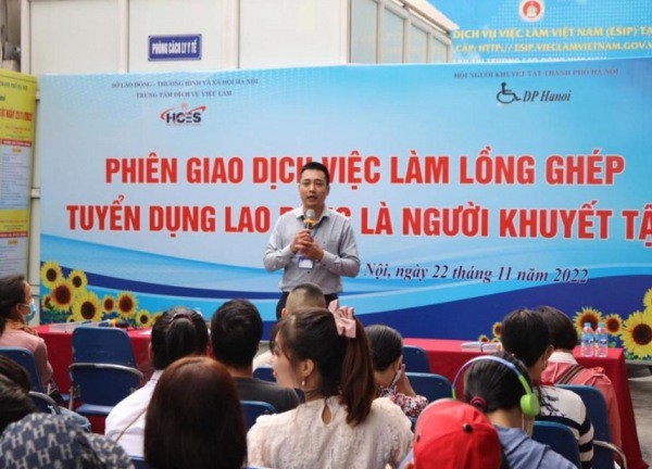 Thêm gần 400 cơ hội việc làm cho người khuyết tật tại Hà Nội