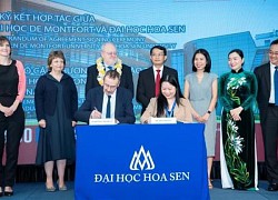 Trường Đại học Hoa Sen ký thỏa thuận hợp tác với Đại học De Montfort