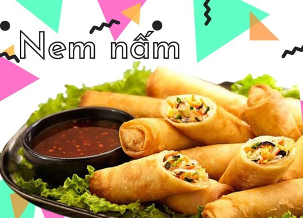 Cách làm nem nấm ngon khó cưỡng tại nhà