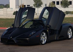 Ferrari Enzo màu đen mờ độc nhất thế giới được đấu giá