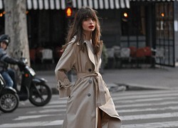 Cách diện áo trench coat thật sang trọng