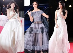 Siêu thảm đỏ Rồng Xanh: Yoona - IU lột xác 180 độ, Thang Duy ăn diện rườm rà dẫn đầu dàn sao hạng A