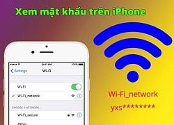 Cách xem lại mật khẩu WiFi trên iPhone