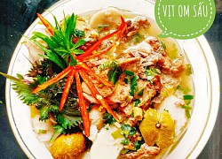 Làm vịt om sấu thơm ngon