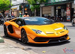 Ngắm siêu xe Lamborghini Aventador SVJ Roadster của đại gia Hà Nội trị giá 30 tỷ