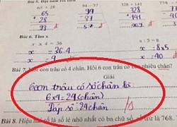 Phép toán &#039;6x4=24&#039; bị giáo viên chấm &#039;sai&#039; có sai?