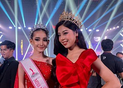 Gia Hân rạng rỡ trong trang phục màu đỏ, ngồi "ghế nóng" Miss Teen International Cambodia 2022