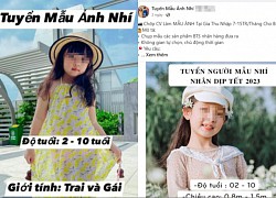 Cảnh giác thủ đoạn lừa đảo tuyển người mẫu nhí