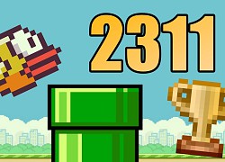 Kỷ lục điểm số của Flappy Bird là bao nhiêu?