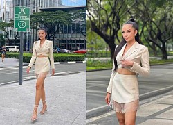 Ngọc Châu &#8220;thả nhẹ&#8221; vài đường catwalk dưới ống kính Philippines: Cứ như đang tận hưởng nhiệm kỳ MU