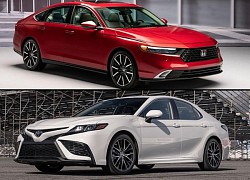 So sánh nhanh: Toyota Camry 2023 có thắng được Honda Accord 2023?