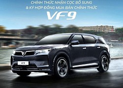 VinFast bắt đầu nhận cọc bổ sung cho VF9, giao xe tháng 1/2023