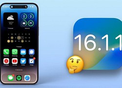 Apple khóa sign iOS 16.1 và iOS 16.1.1, người dùng không thể hạ cấp được nữa