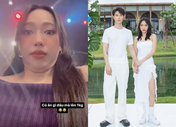 Diệu Nhi thay đổi ngoại hình rõ rệt sau 2 tháng kết hôn với Anh Tú