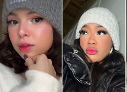 Trend makeup "I'm cold" càn quét mạng xã hội