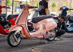 Vespa Sprint độ "đồ chơi" độc cả trăm triệu của dân chơi Bình Dương