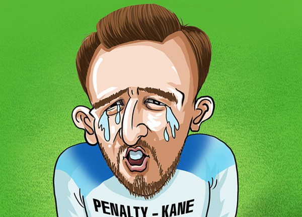 Anh - Pháp: Trận tứ kết World Cup mang dấu ấn... 'Penalty Kane'