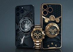 Chiếc iPhone 14 Pro Max tiền tỷ kết hợp với đồng hồ Rolex