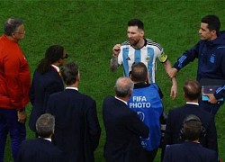 VIDEO: Messi va chạm cực căng với Van Gaal sau trận Argentina Hà Lan