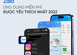 Zalo lọt top ứng dụng miễn phí được yêu thích nhất trên Apple Store