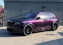 Rolls-Royce Cullinan nội thất tím độc quyền của Rapper Moneybagg Yo