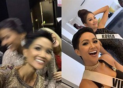 H'Hen Niê khoe loạt ảnh hiếm tại Miss Universe, tự dìm mình