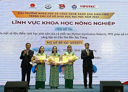 Sinh viên Trường Đại học Cần Thơ đạt 1 giải Nhất và 3 giải Nhì